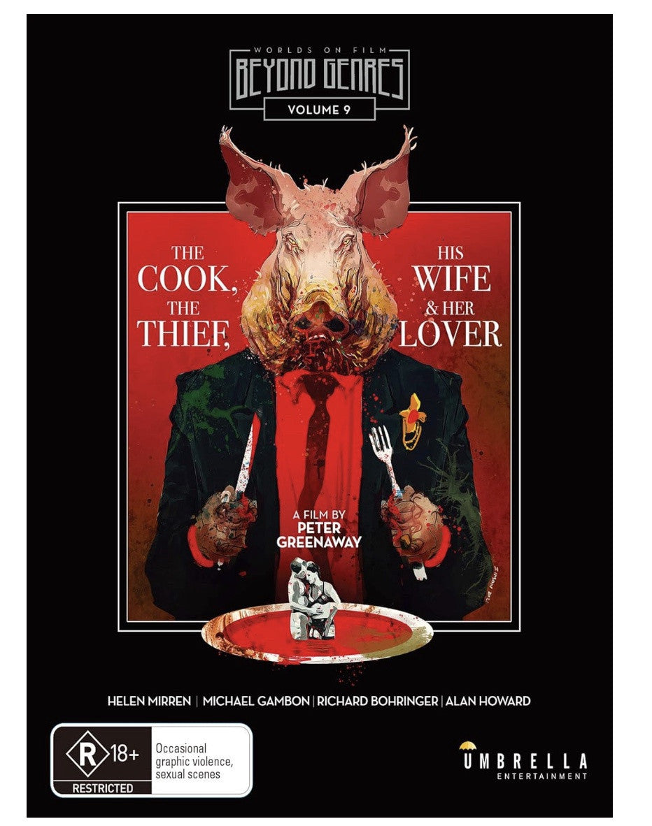 Front cover of The Cook, The Thief, His Wife And Her Lover (1989) [Blu-ray]