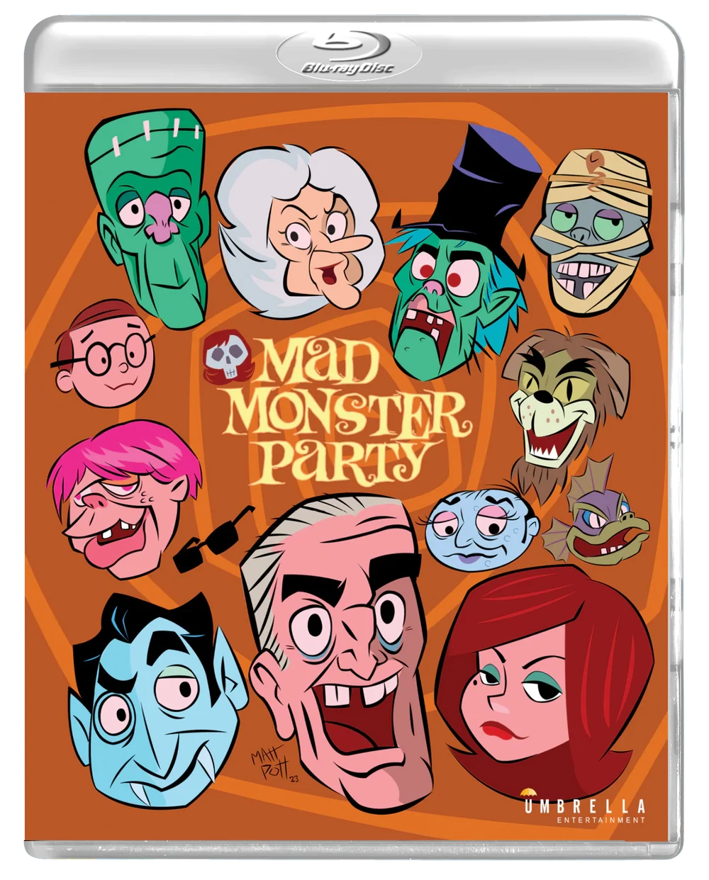 Front cover of Mad Monster Party (1967) Standard Edition [Blu-ray]