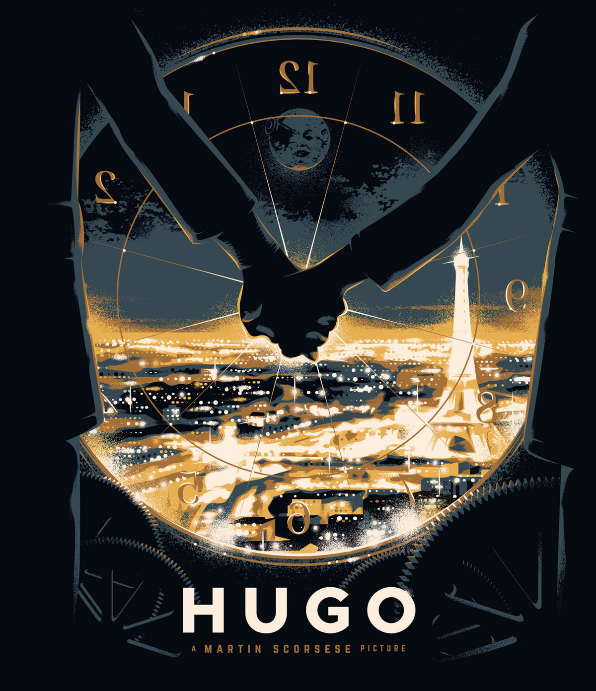 Front cover of Hugo (Standard Edition) [4K Ultra HD + Blu-ray]