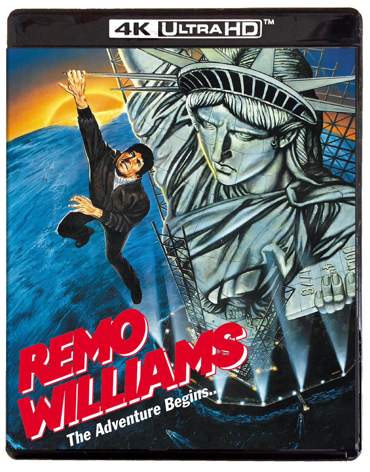 Front cover of Remo Williams: The Adventure Begins [4K Ultra HD + Blu-ray]