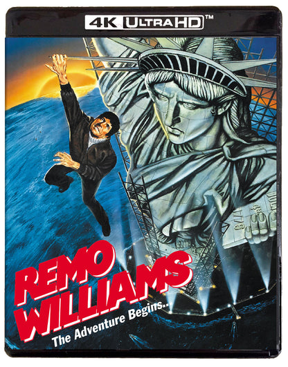 Front cover of Remo Williams: The Adventure Begins [4K Ultra HD + Blu-ray]