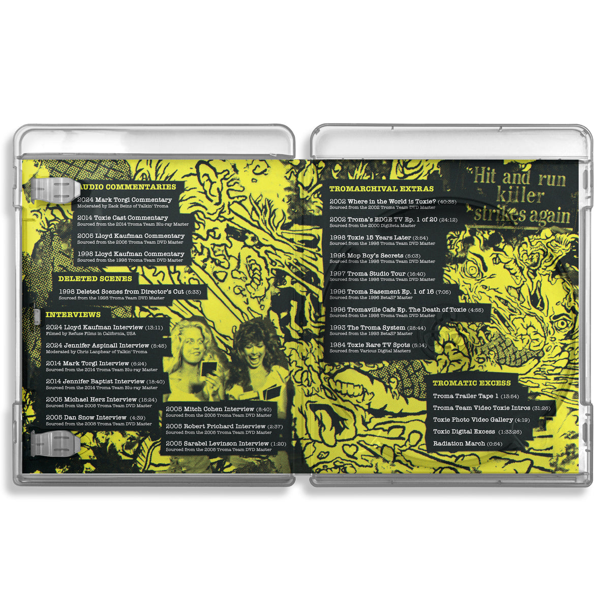 Case artwork of The Toxic Avenger [Region Free Blu-ray]
