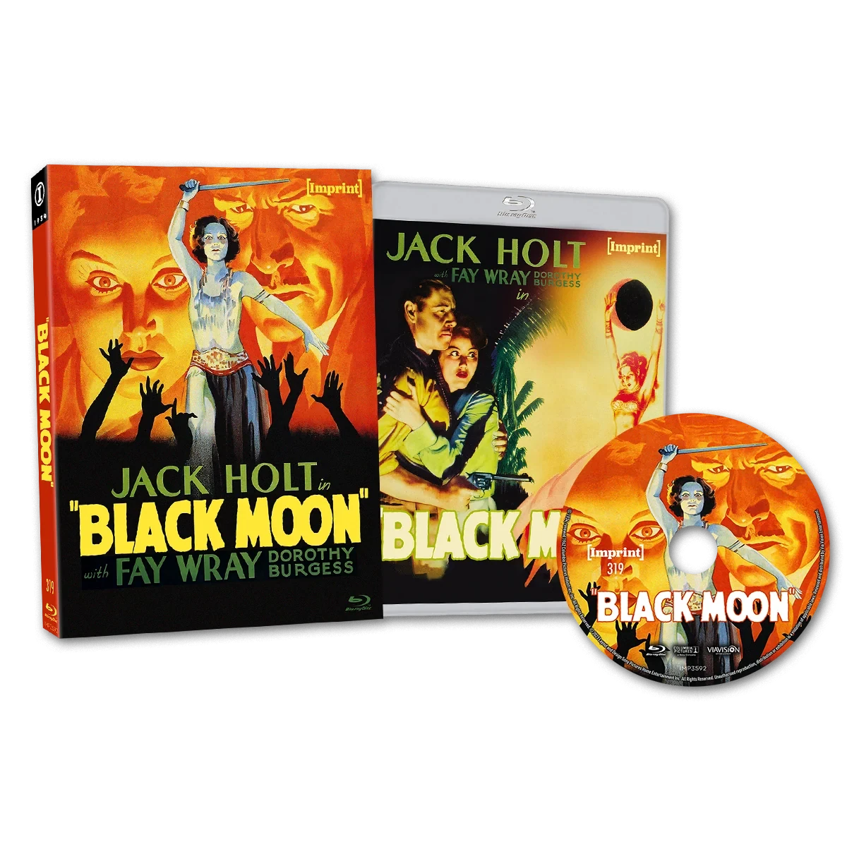 Packshot of Black Moon (1934) Limited Edition [Blu-ray]