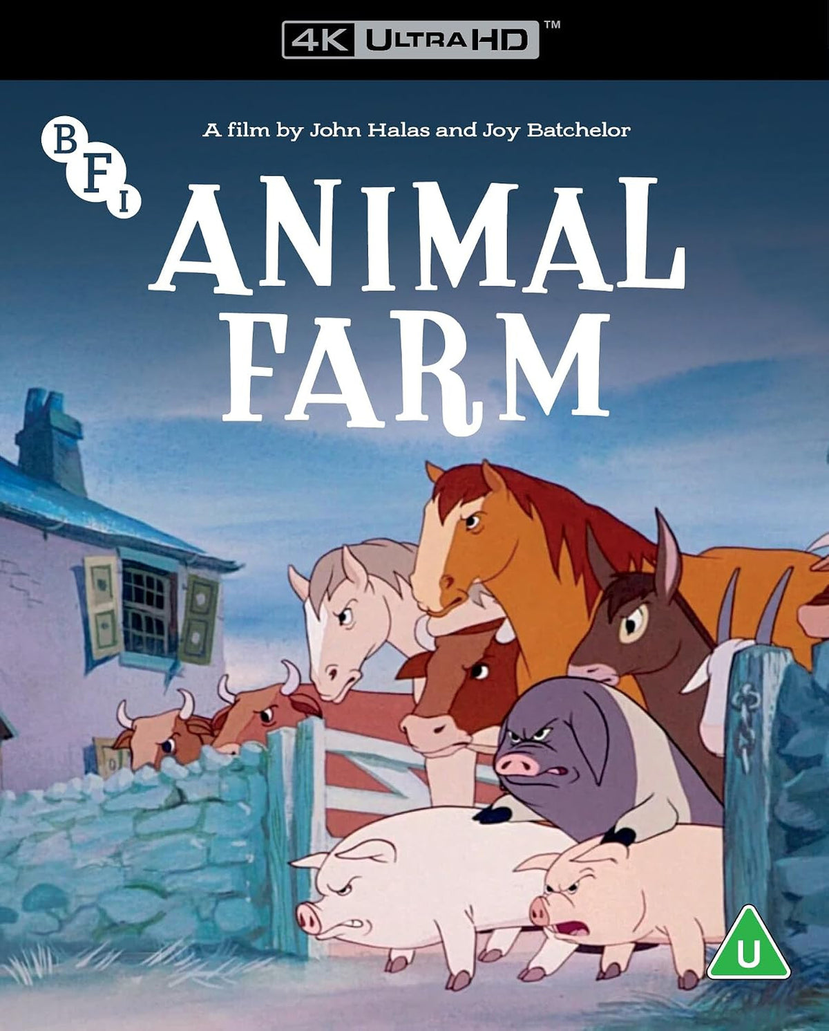 Front cover of Animal Farm Limited Edition (UK Import) [4K Ultra HD + Region B Blu-ray]