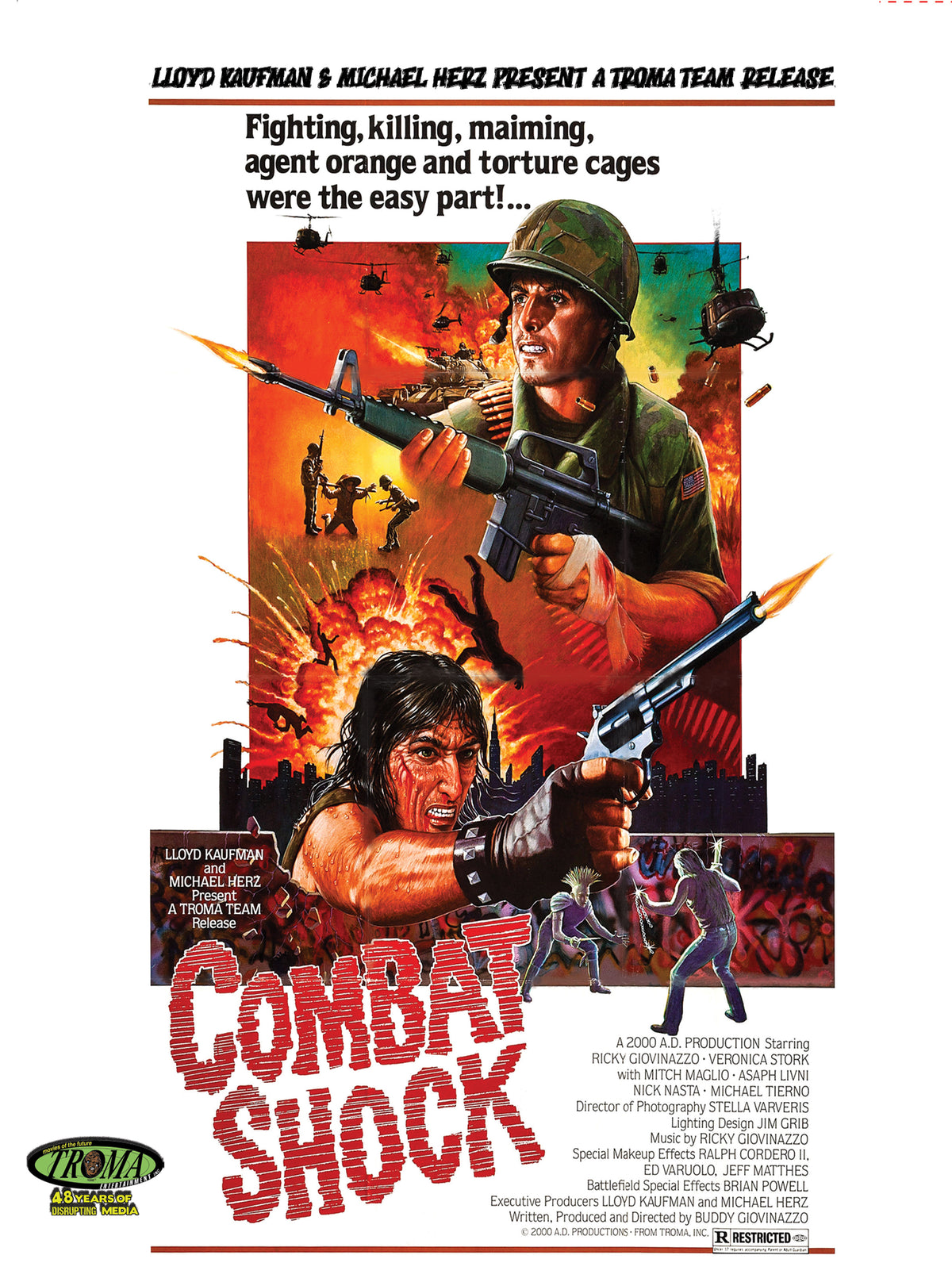 Front cover of Combat Shock [Blu-ray]