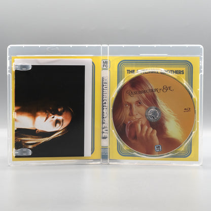 Open case showing disc art of Resurrection Of Eve [Blu-ray]