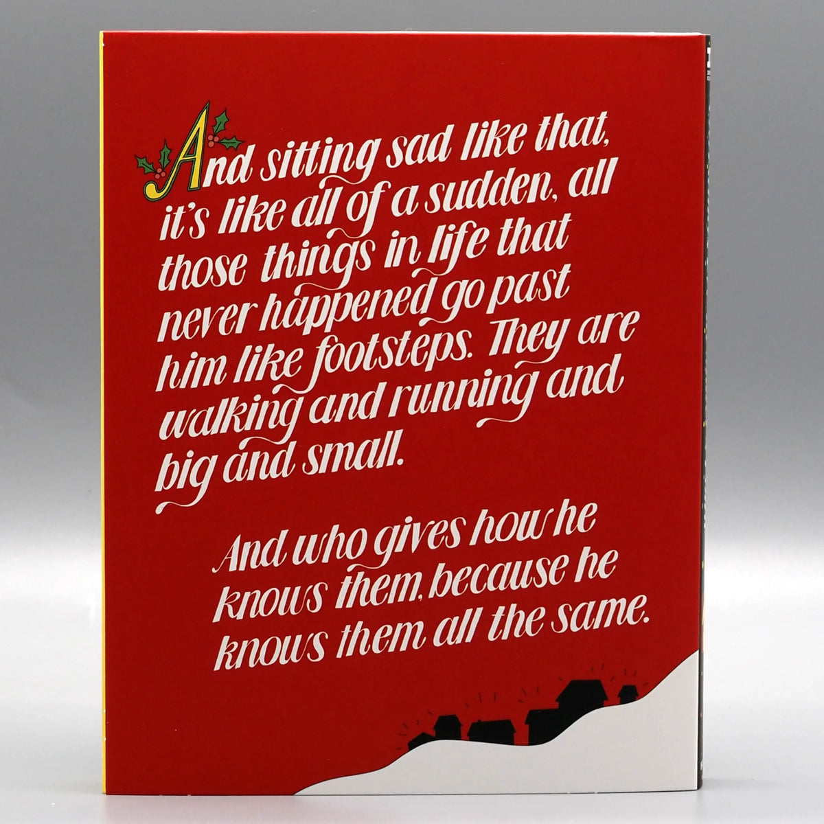 Back cover of Christmas Eve In Miller's Point [Blu-ray]
