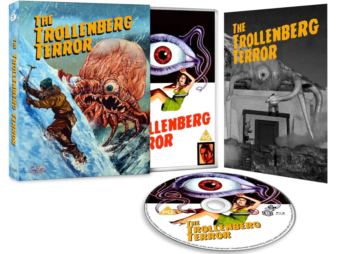 Box contents of The Trollenberg Terror Limited Edition UK Import [Region B Blu-ray]