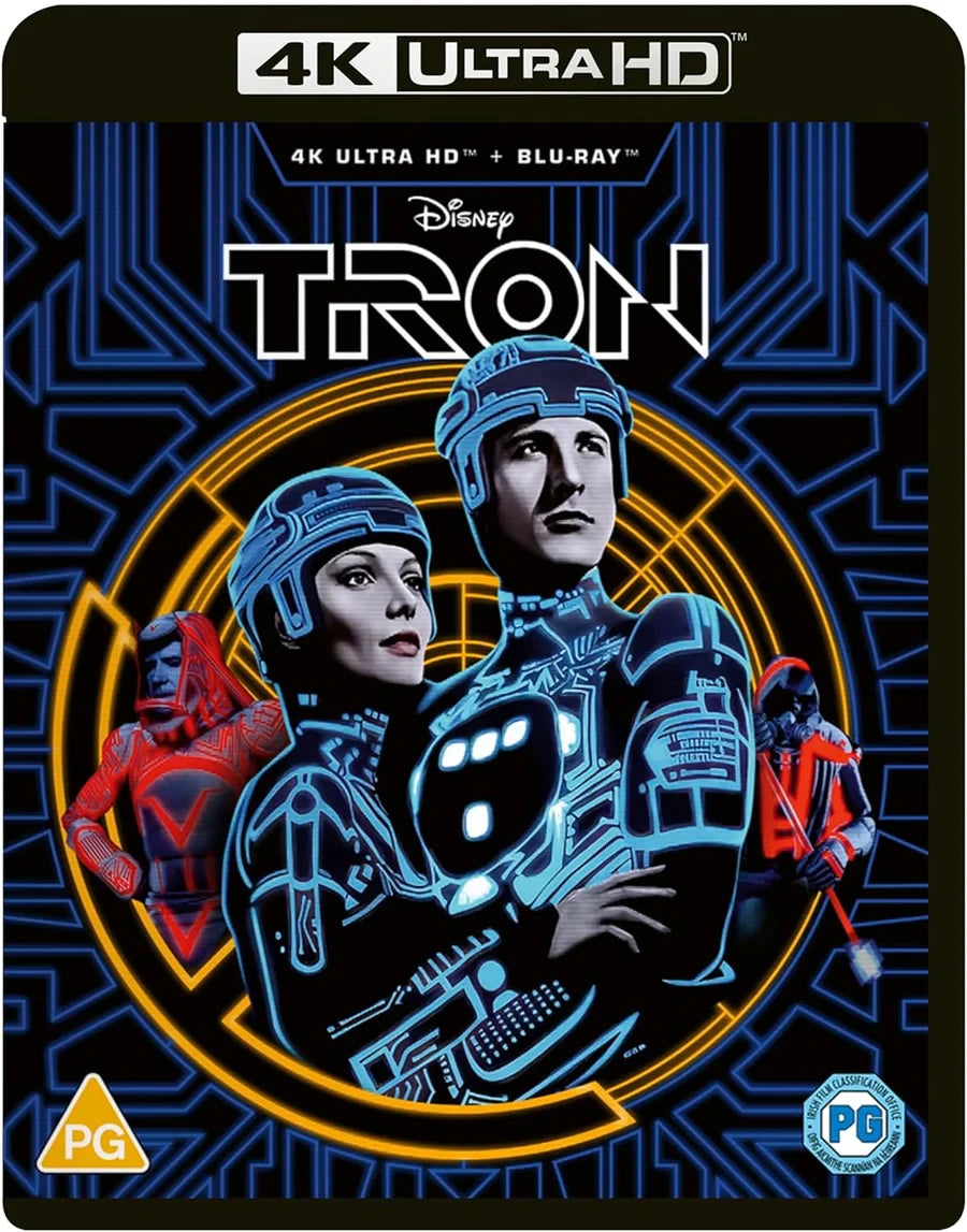 Front cover of Tron (UK Import) [4K Ultra HD + Region B Blu-ray]