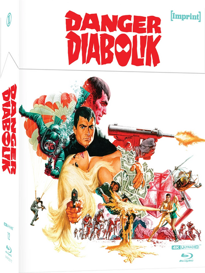 Front cover of Danger: Diabolik (1968) Limited Edition Hardbox [4K Ultra HD + Blu-ray] (Australian Import)