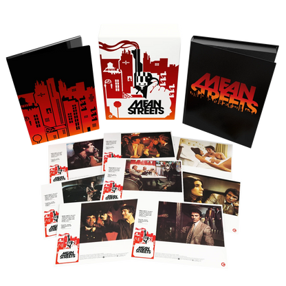 Box contents of Mean Streets Limited Edition (UK Import) [4K Ultra HD + Region B Blu-ray]