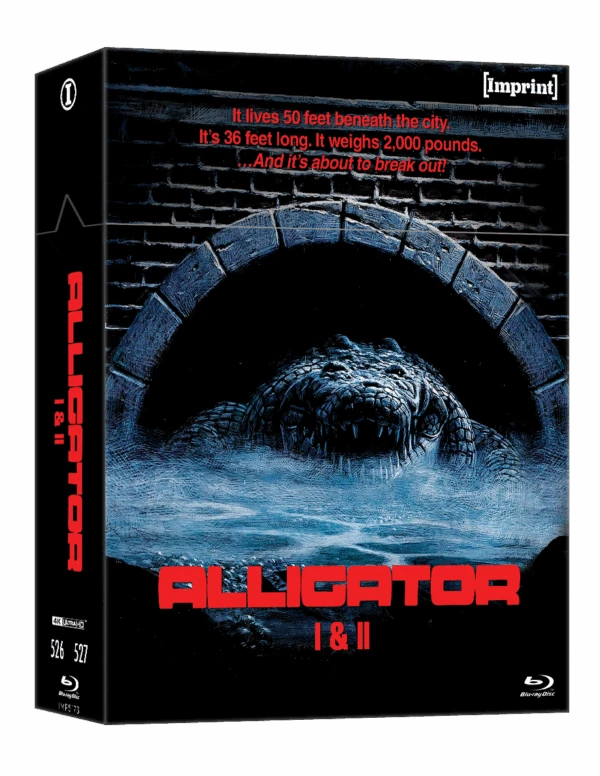 Front cover of Alligator I & II (1980 / 1991) Limited Edition Hardbox [4K Ultra HD + Blu-ray] (Australian Import)