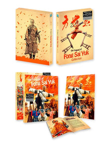 Box contents of The Legend Of Fong Sai Yuk Collection Deluxe Limited Edition (UK Import) [4K Ultra HD]