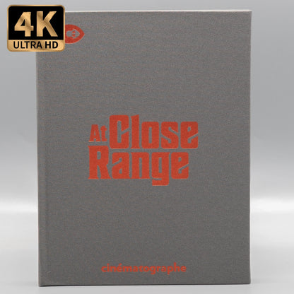 Front booklet case of At Close Range [4K Ultra HD + Blu-ray]