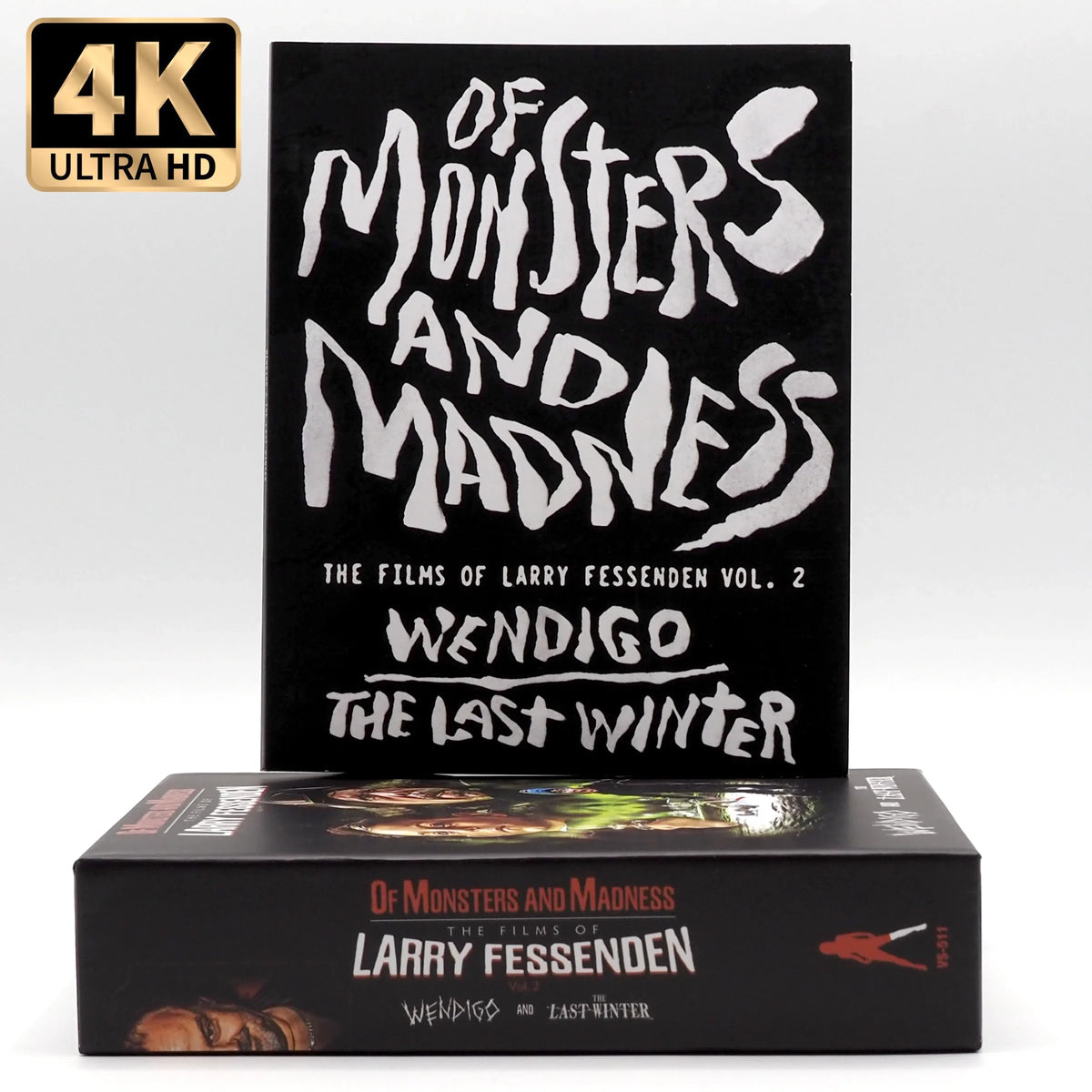 Included front slipcover 1 of Films of Larry Fessenden: Volume 2 – Wendigo & The Last Winter [4K Ultra HD + Blu-ray]
