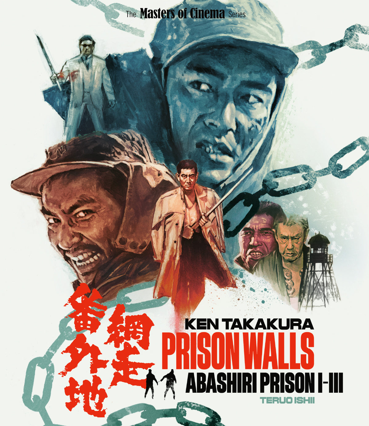 Front cover of Prison Walls: Abashiri Prison I-III [Blu-ray]