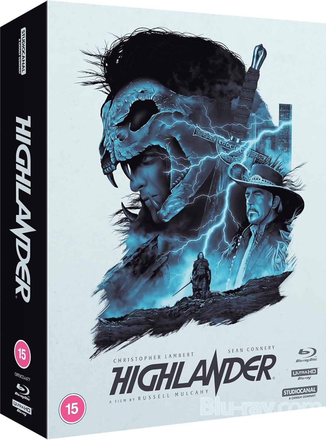 Front cover of Highlander (1986) Limited Edition (UK Import) [4K Ultra HD + Region B Blu-ray]