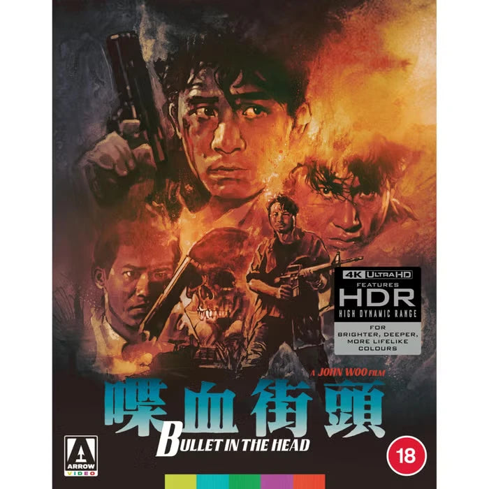 Front cover of Bullet in the Head Limited Edition (UK Import) [4K Ultra HD + Region B Blu-ray]