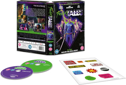 Box contents of Freaky Tales Collector’s Edition (UK Import) [4K Ultra HD + Region B Blu-ray]