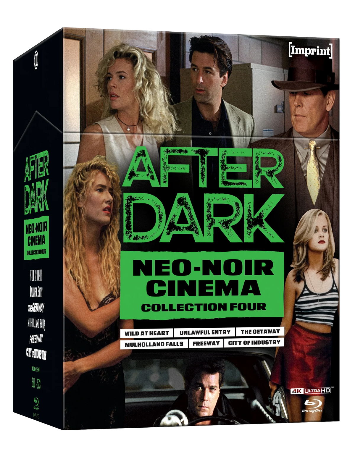 Front cover of After Dark: Neo-Noir Cinema - Collection Four Limited Edition Hardbox [4K Ultra HD + Blu-ray] (Australian Import)