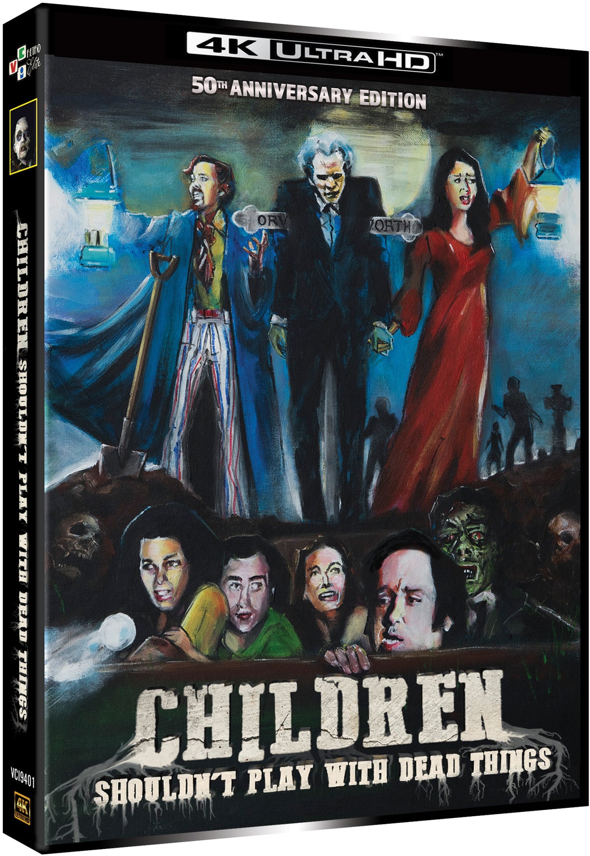 3D art of Children Shouldn't Play With Dead Things [4K Ultra HD + Blu-ray]
