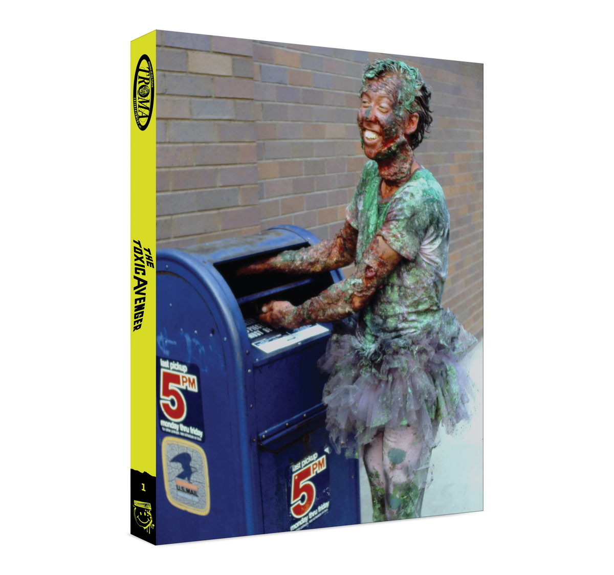 Back slipcover of The Toxic Avenger [Region Free Blu-ray]