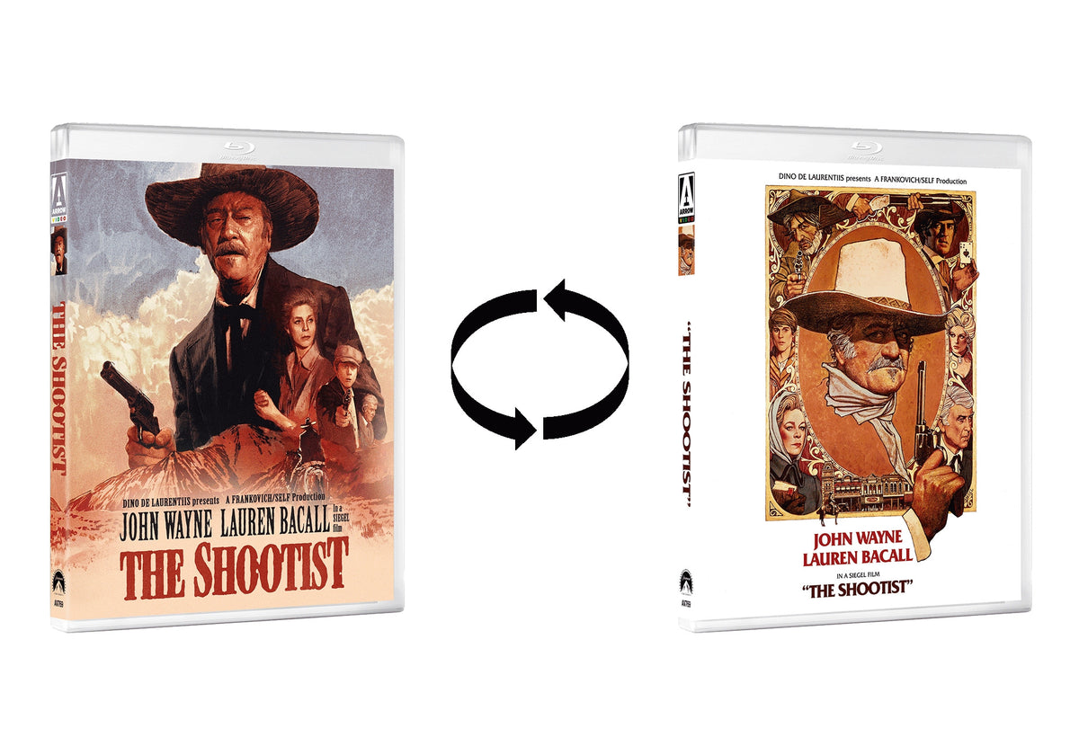 Reversible slipcover of The Shootist (Standard Edition) [Blu-ray]
