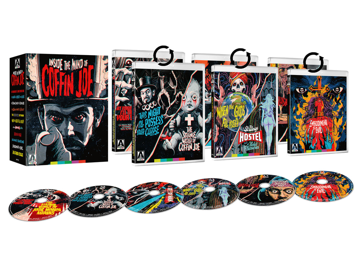 Box contents of Inside The Mind Of Coffin Joe (Standard Edition) [Blu-ray Set]