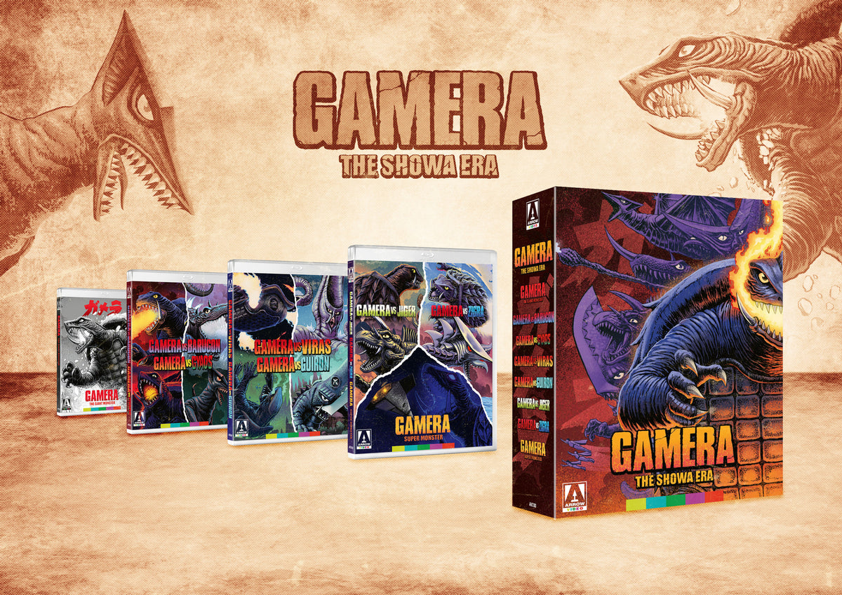 Box contents of Gamera: The Showa Era [Blu-ray Set]