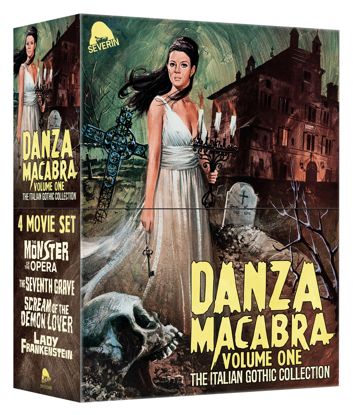 Box art of Danza Macabra Volume One: The Italian Gothic Collection [Blu-ray]