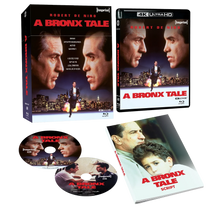 Box contents of A Bronx Tale (1993) Limited Edition Hardbox [4K Ultra HD + Blu-ray] (Australian Import)