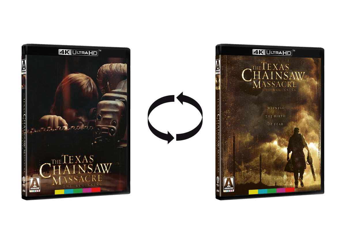 Reversible slipcover of The Texas Chainsaw Massacre: The Beginning [Limited Edition] [4K Ultra HD]