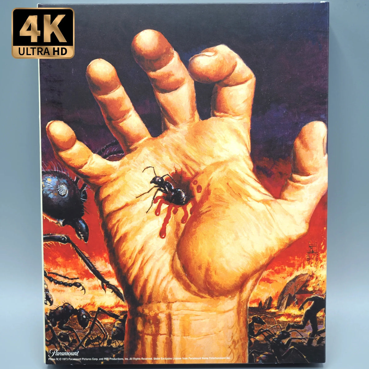 Back slipcover of Phase IV [4K Ultra HD + Blu-ray Set]