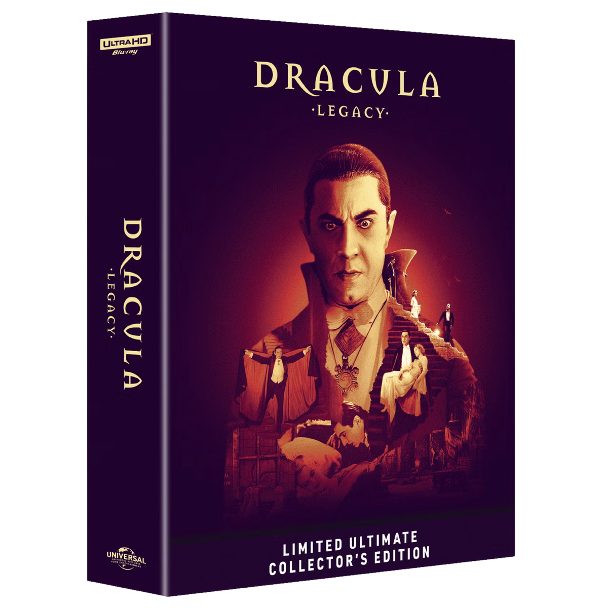 3D art of Dracula Limited Ultimate Collector's Edition Box [4K Ultra HD] (UK Import)