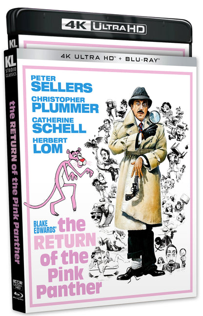 Front cover of The Return of the Pink Panther [4K Ultra HD + Blu-ray]
