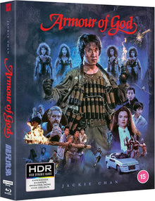 3D art of Armour of God Deluxe Limited Edition (UK Import) [4K Ultra HD + Region B Blu-ray]