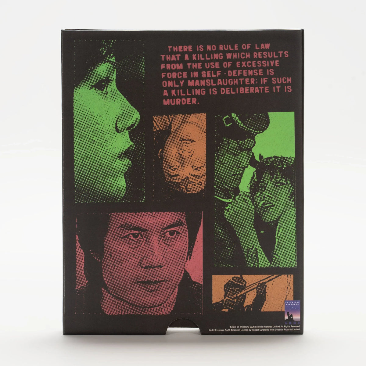 Back cover of Killers on Wheels [Blu-ray]