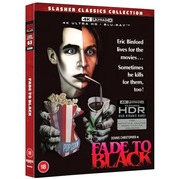 3D art of Fade to Black (UK Import) [4K Ultra HD + Region B Blu-ray]