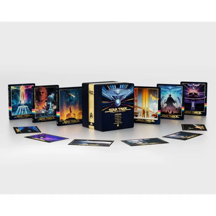 Box contents of Star Trek: Original Motion Picture Steelbook Library Case [4K Ultra HD + Blu-ray] (UK Import)