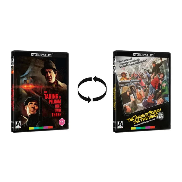 Reversible cover of The Taking of Pelham One Two Three (UK Import) [4K Ultra HD]