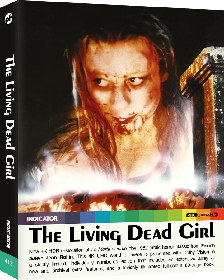 Front slipcase of The Living Dead Girl Limited Edition (UK Import) [4K Ultra HD]