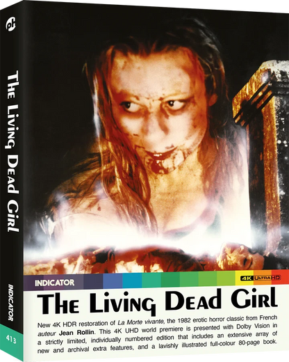 Front slipcase of The Living Dead Girl Limited Edition (UK Import) [4K Ultra HD]