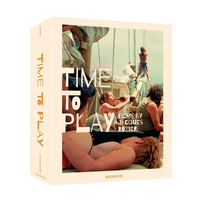 Front cover 2 of Time to Play: Films by Jacques Rozier Limited Edition [Region B Blu-ray Set] (UK Import)