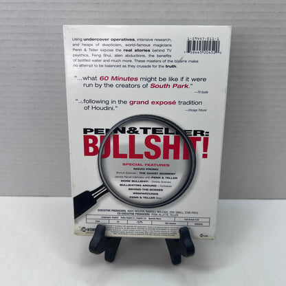 Back cover of Pre-Owned | Penn & Teller: Bullshit! The Complete First Season [DVD]
