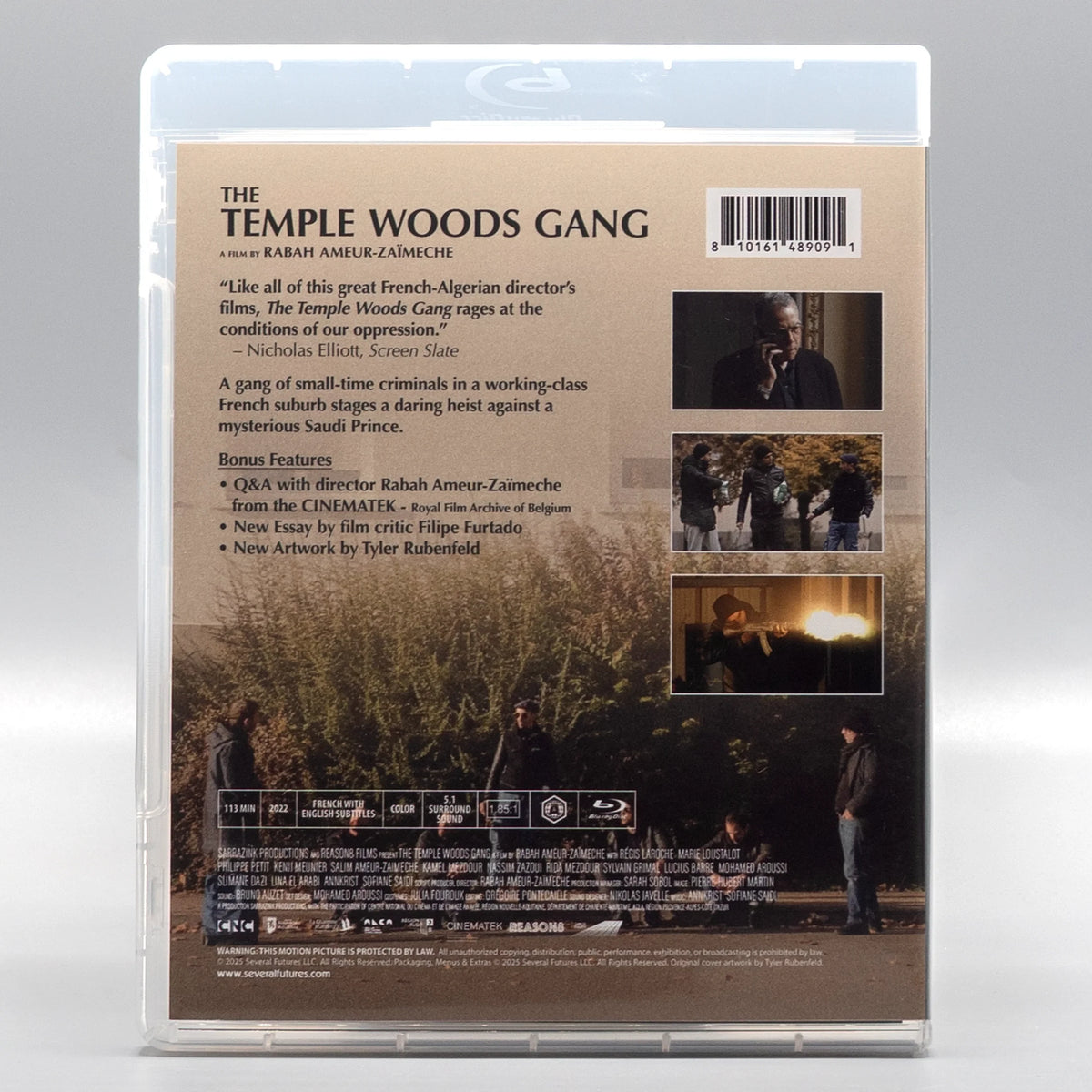 Back case of The Temple Woods Gang [Blu-ray]