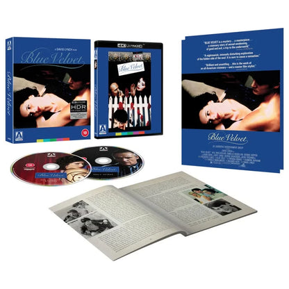 Box contents of Blue Velvet Limited Edition (UK Import) [4K Ultra HD + Region B Blu-ray]