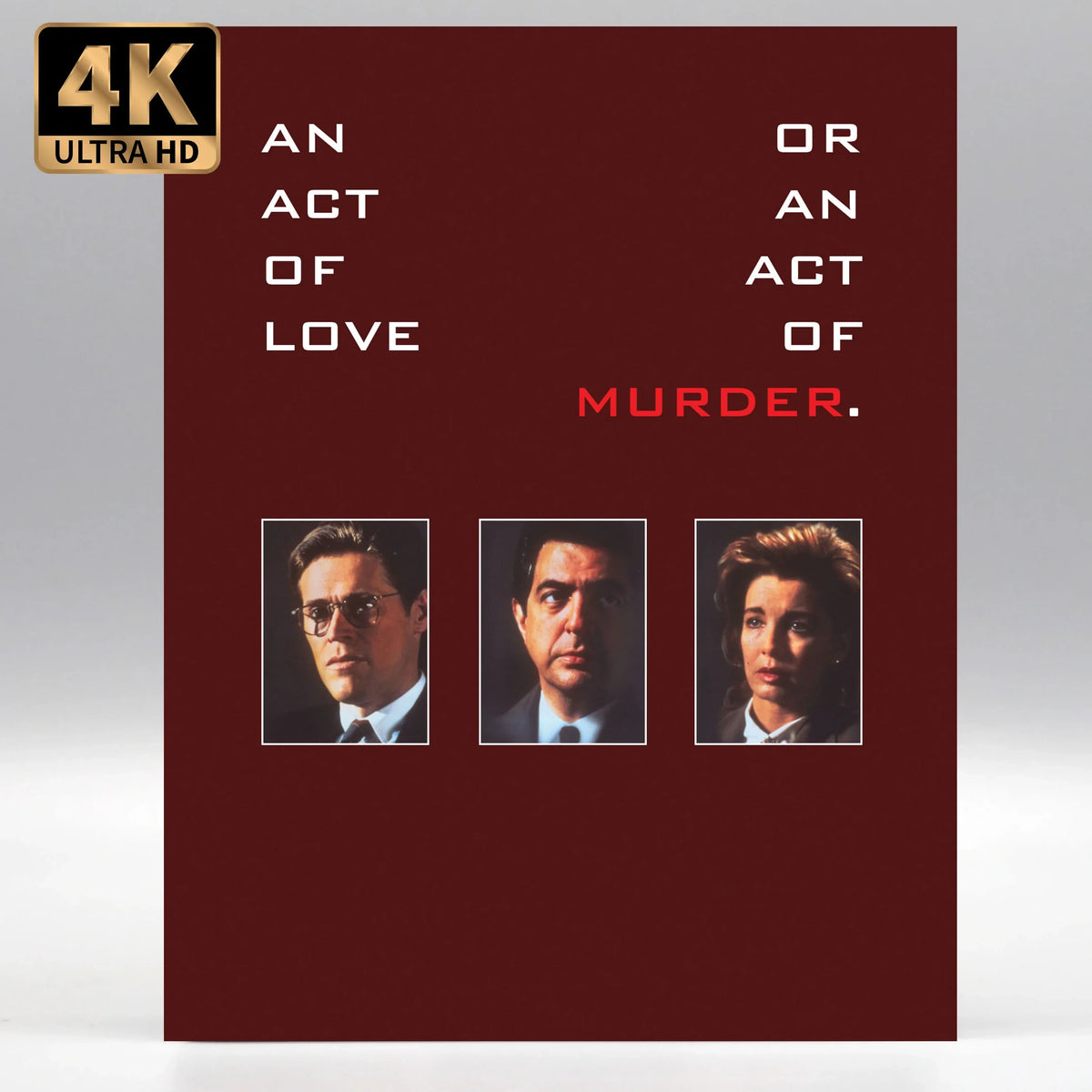 Back slipcase of Body of Evidence [4K Ultra HD + Blu-ray]