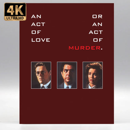 Back slipcase of Body of Evidence [4K Ultra HD + Blu-ray]