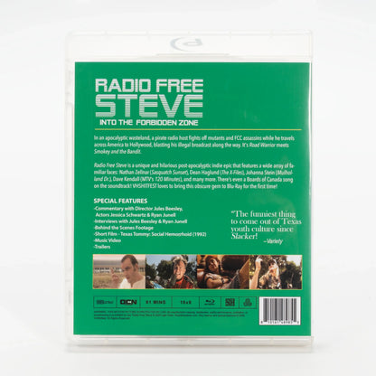 Back case of Radio Free Steve [Blu-ray]