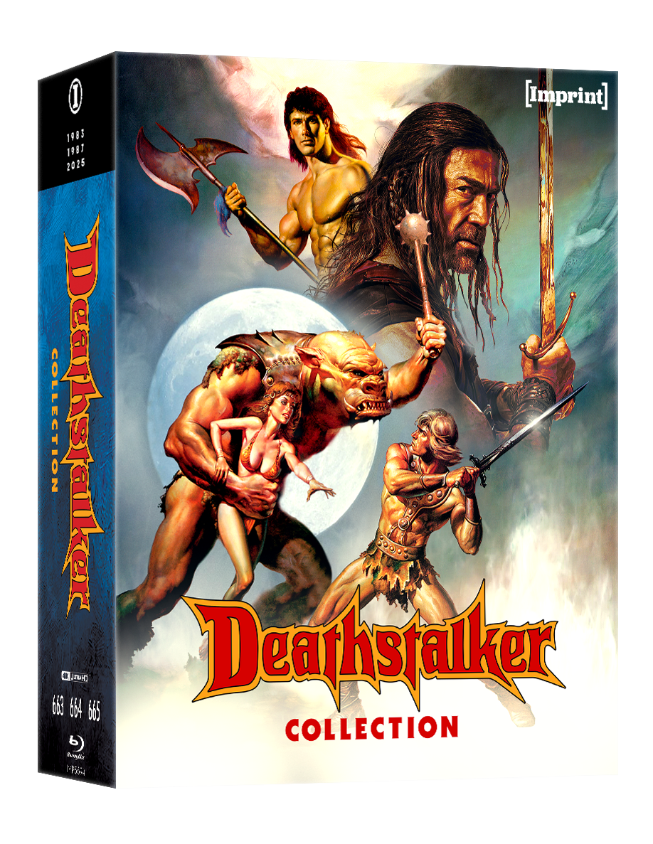 Front cover of Deathstalker Collection Steelbook [4K Ultra HD + Blu-ray]